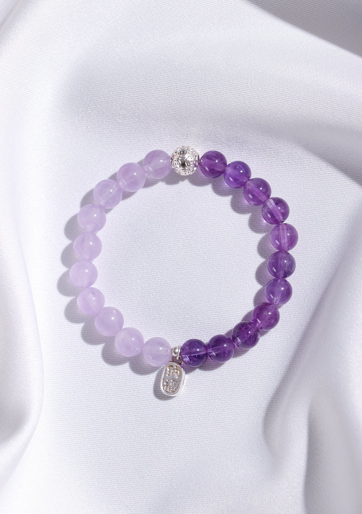 Planderful Fortune's Favor Bracelet – Premium Amethyst Beaded Design