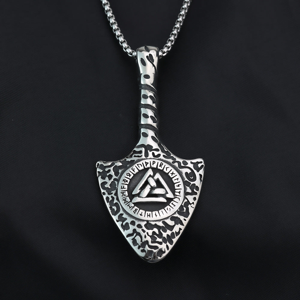 European and American Jewelry Wholesale Men's Retro Viking Pendant