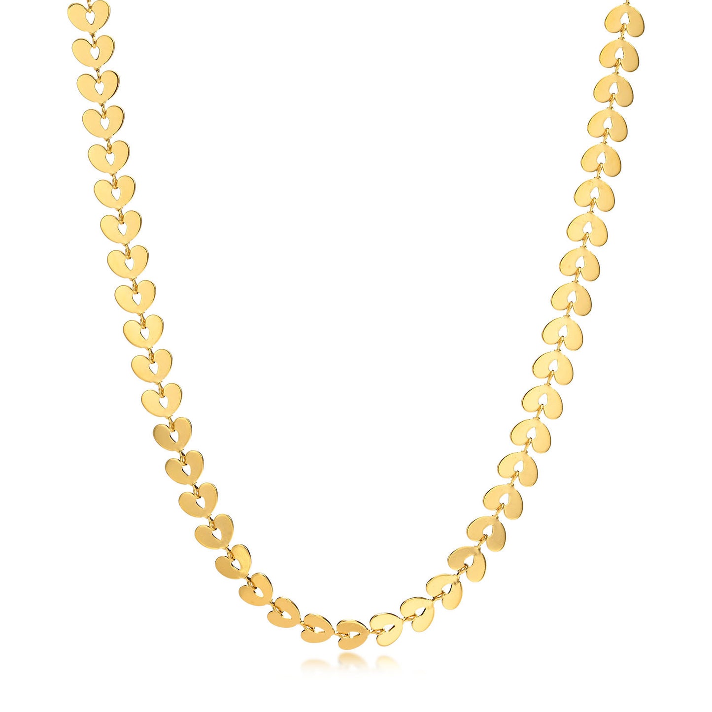 Titanium Steel Necklace Gold Variety Stainless Steel Disc