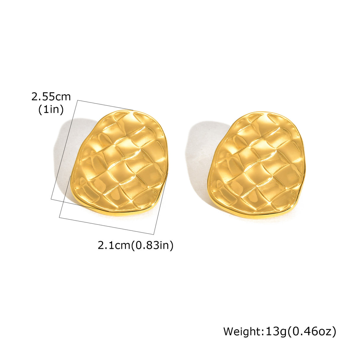 Modern Stainless Steel Earrings