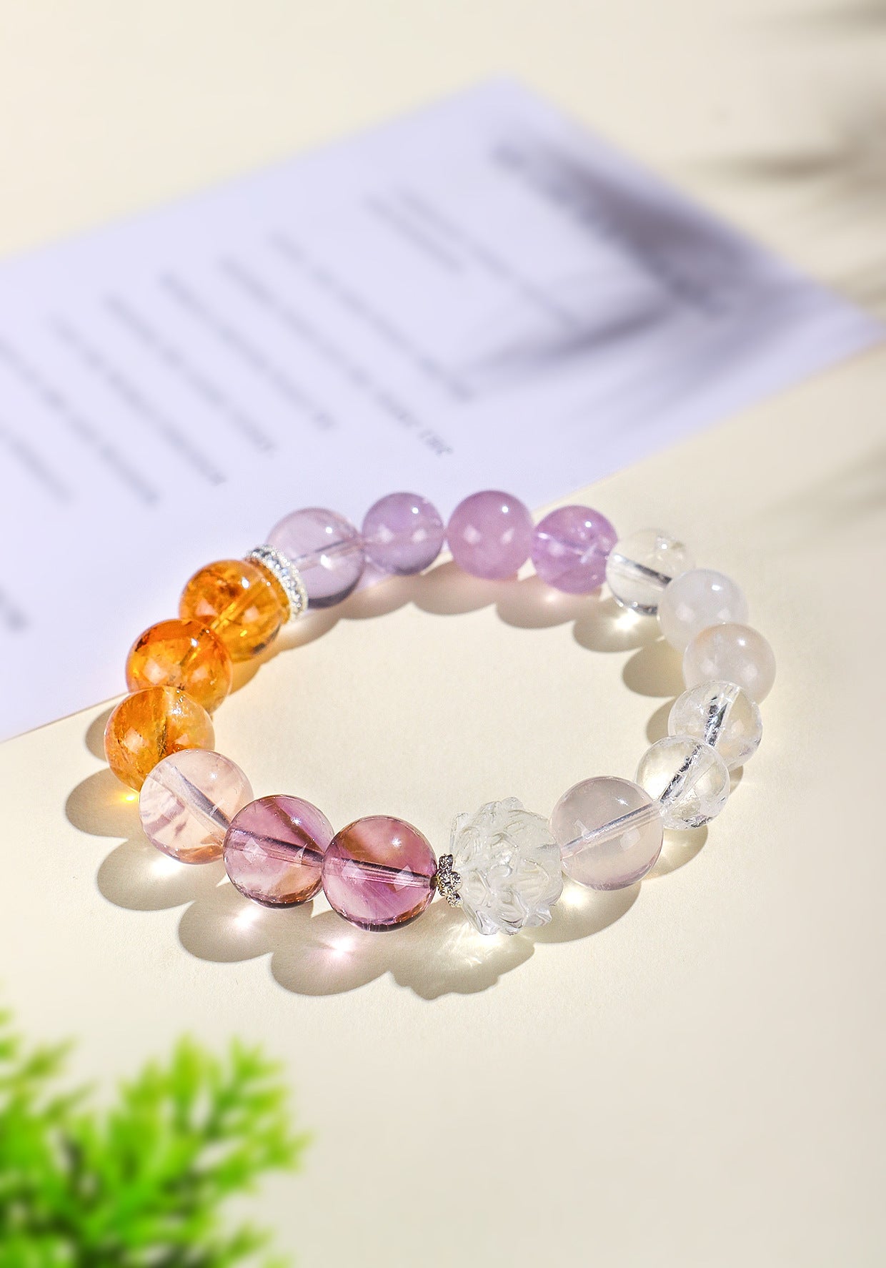 Planderful Fortune's Favor Bracelet – Fresh and Sweet Crystal Design