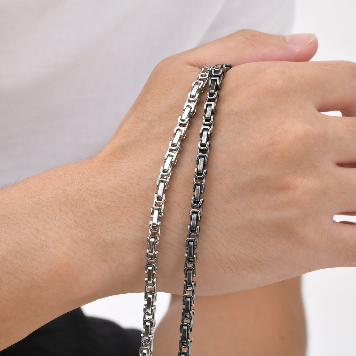 Vintage Stainless Steel Bracelet