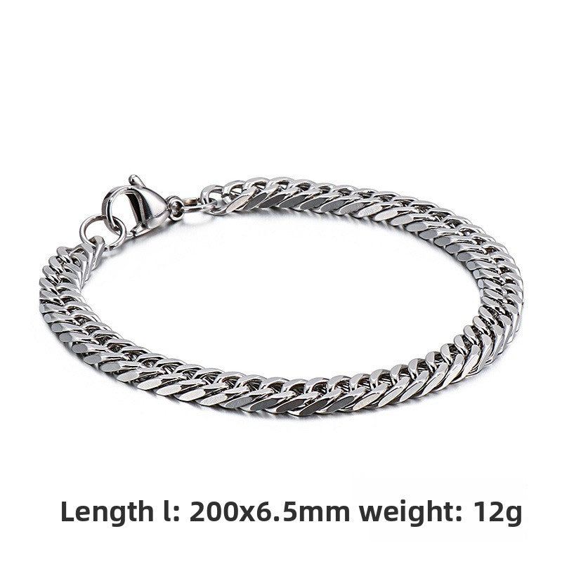 Stainless Steel Men's Chain Titanium Steel Bracelet