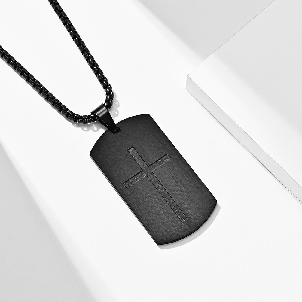 Stainless Steel Cross Necklace
