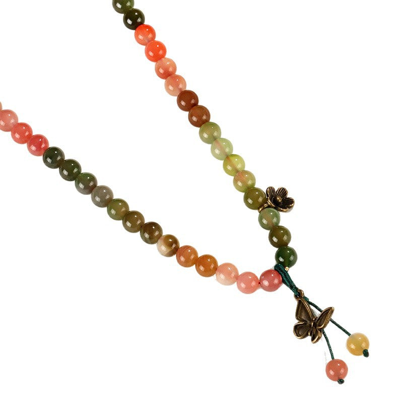Planderful Fortune's Favor Bracelet – Elegant Agate Beaded Design