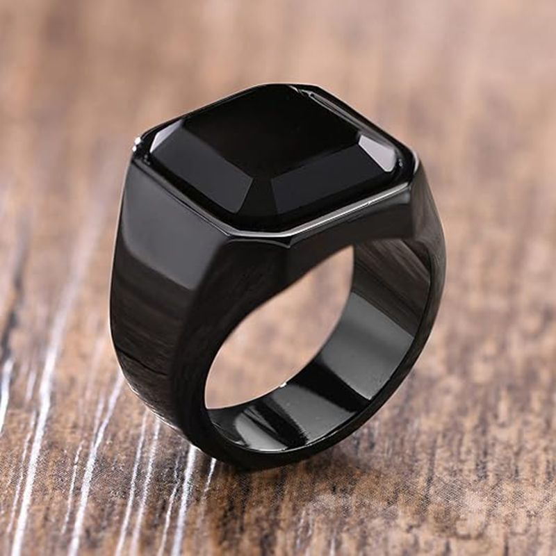 Planderful Men Stainless Steel Rings Everyday Genie Durable