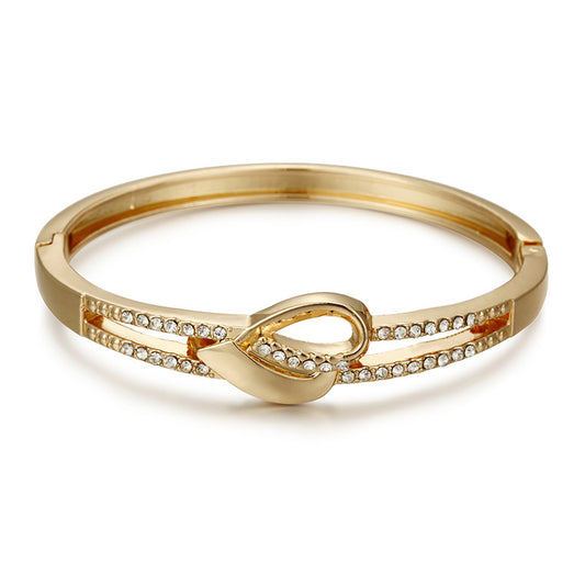 Rose Gold Titanium Steel Women's Bracelet - Elegant Vienna Verve Collection