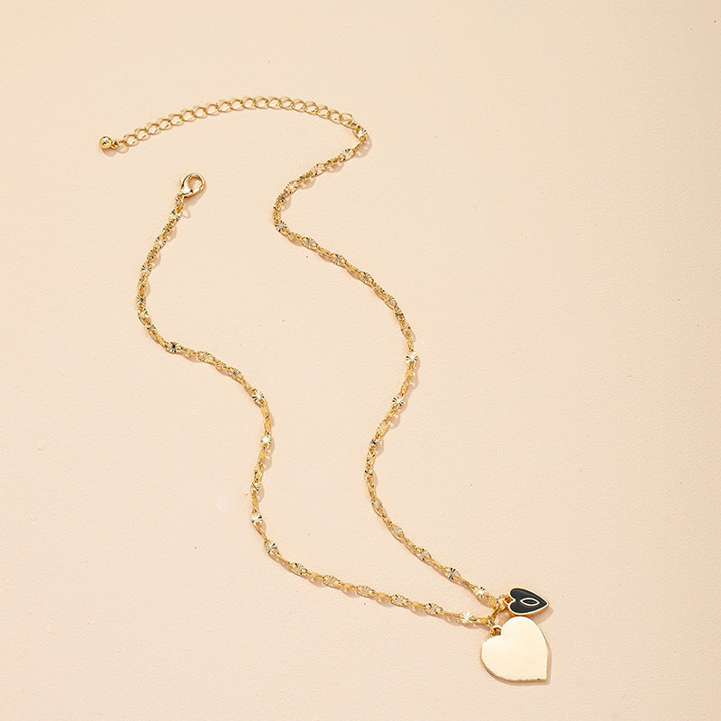 Gilded Love Charm Necklace - Vienna Verve Collection
