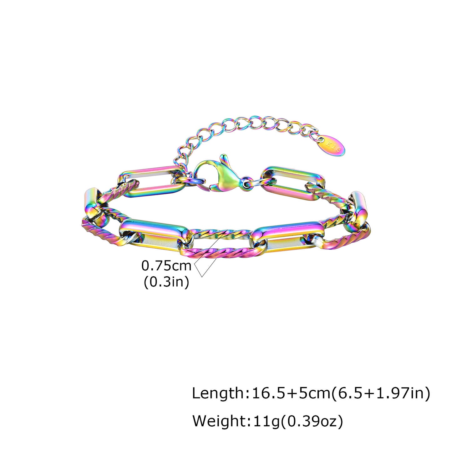 Stainless Steel Chain Bracelet Handmade For Men Planderful