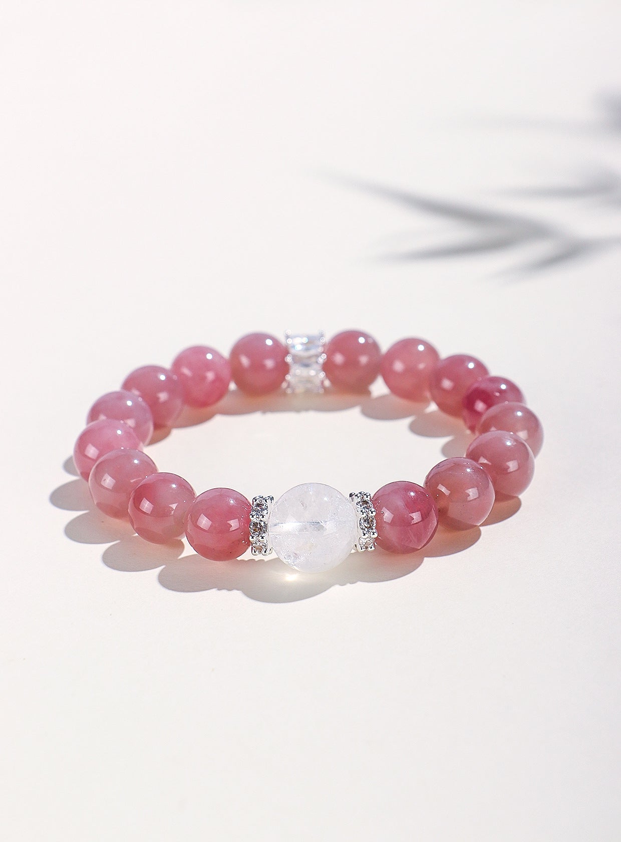 Planderful Fortune's Favor Bracelet – Elegant Pink Crystal Design