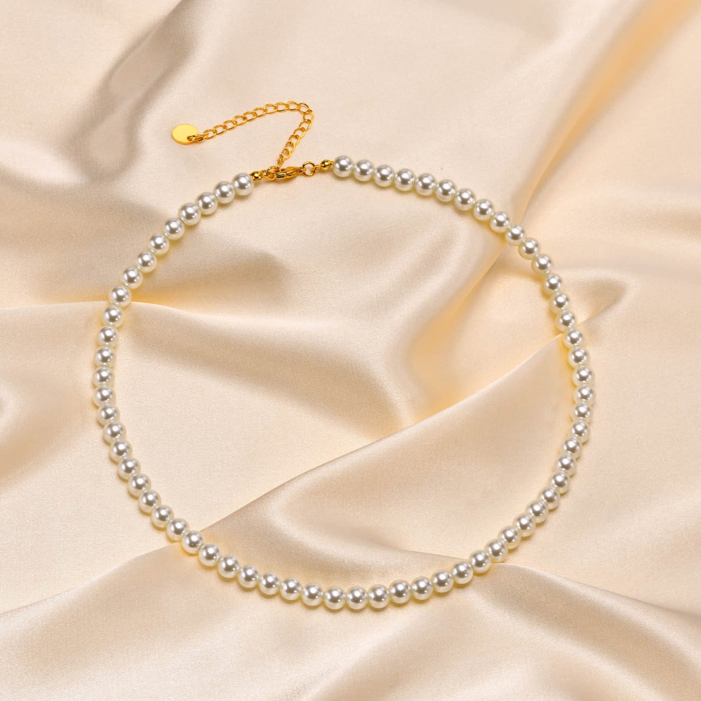 European And American Style Copper Neck Chain Necklace