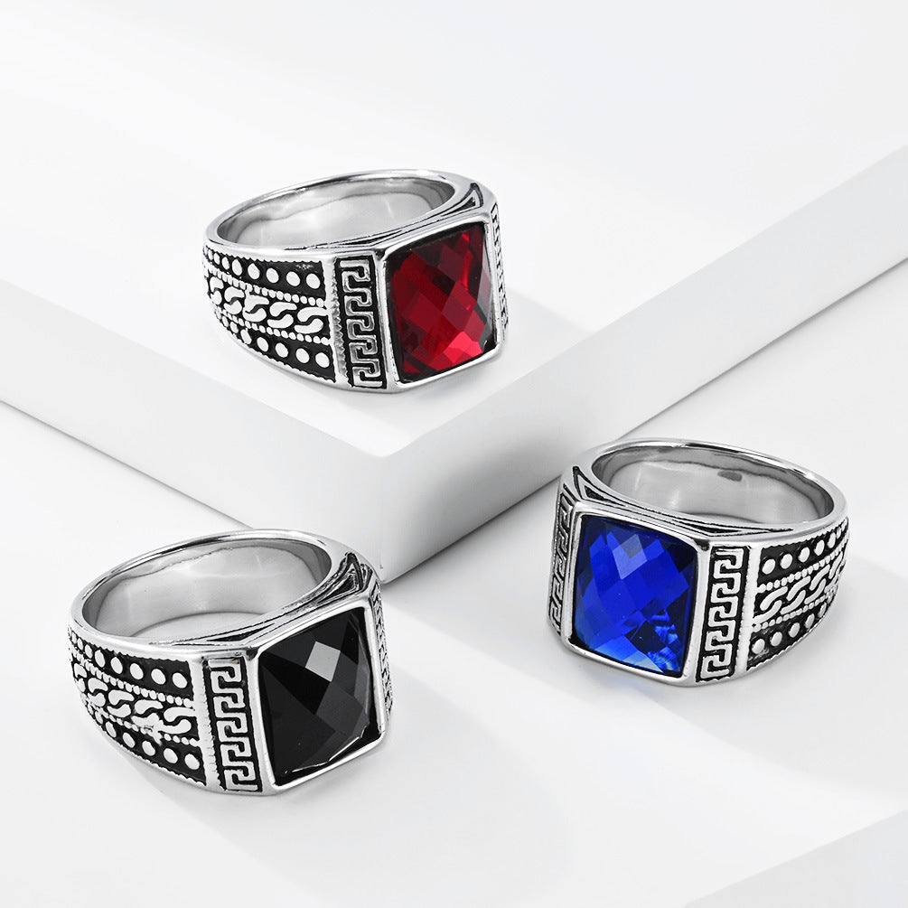 Vintage Best-Selling Stainless Steel Men's Ring