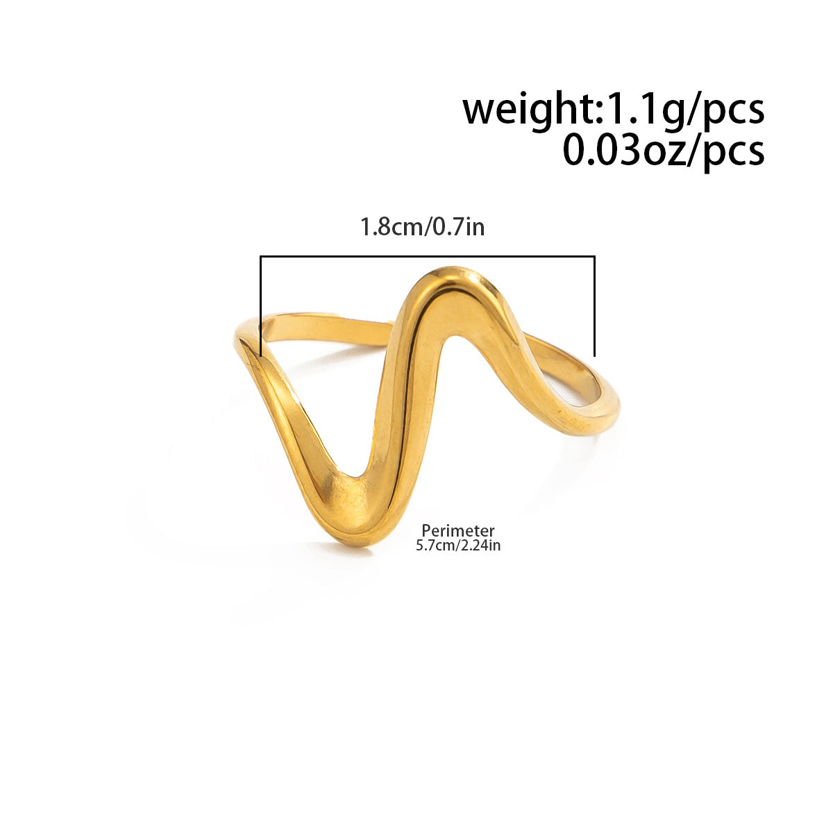 Planderful Stainless Steel Butterfly Ring For Women Vienna Verve Vacation Style Hollow Geometric Opening Jewelry