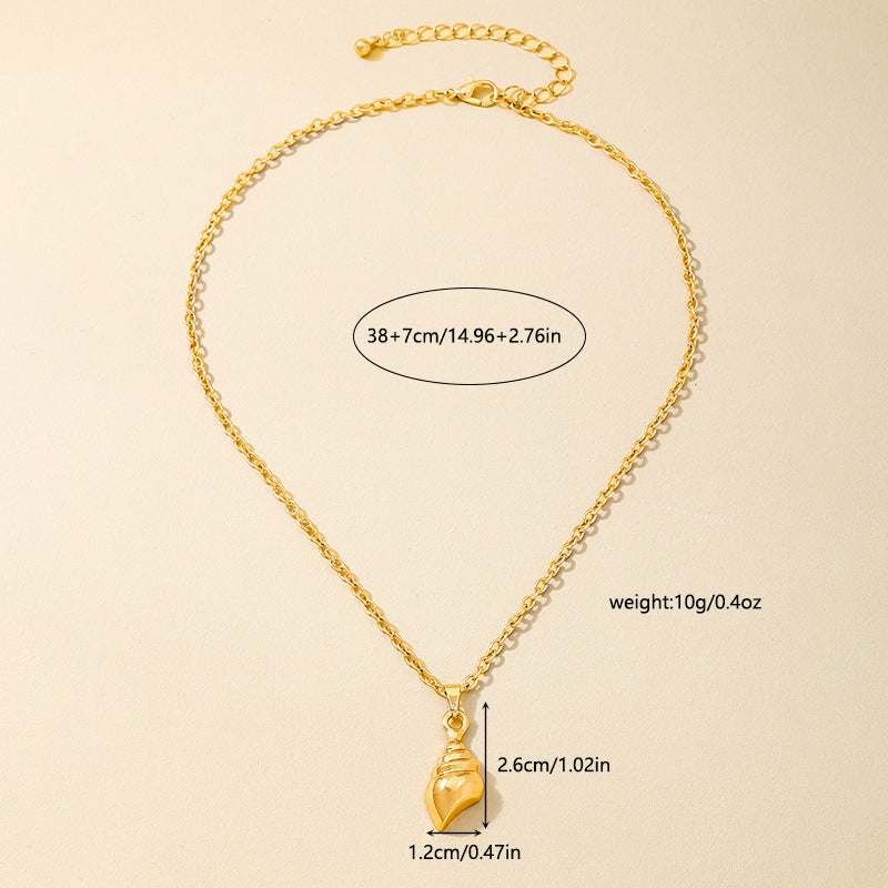 Planderful Vienna Verve Necklace – Elegant Marine-Inspired Design