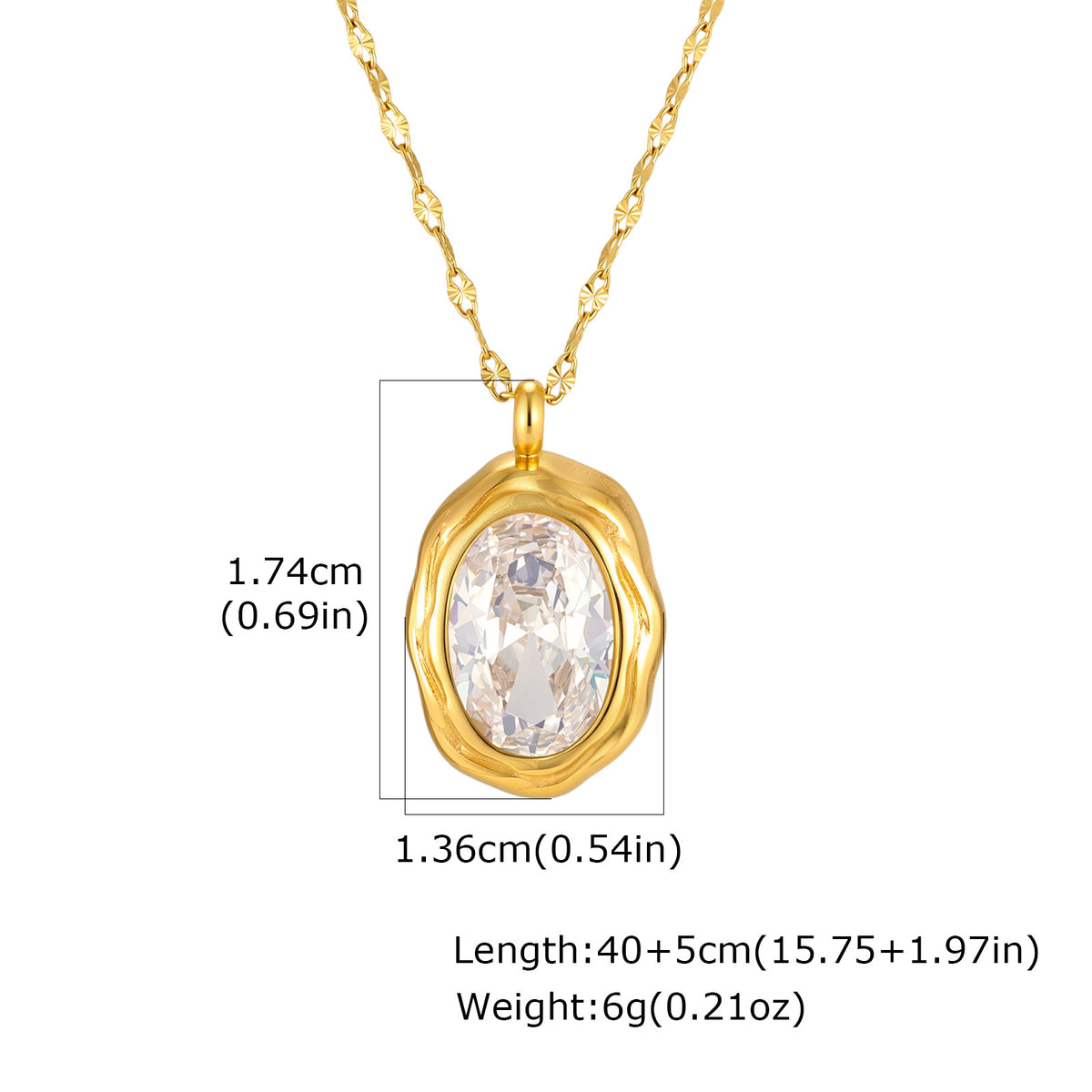 Faceted Zircon Jewelry Collection — Earrings or Necklace
