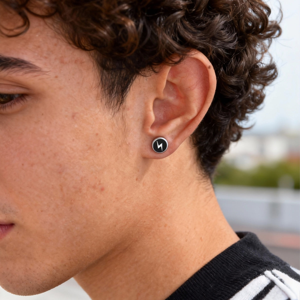 Modern Stainless Steel Earrings