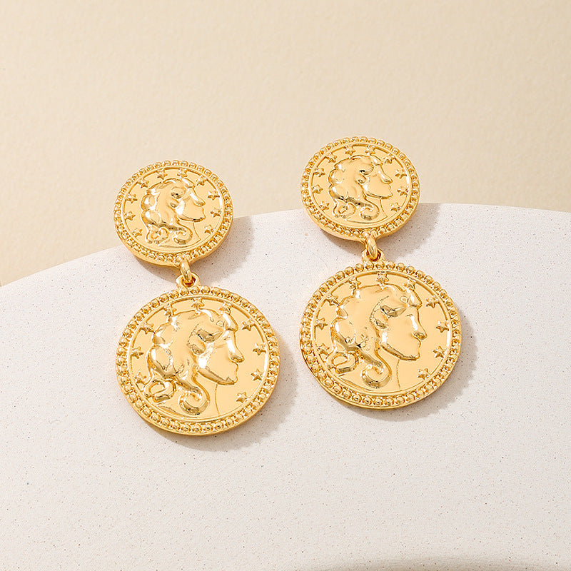 Planderful Vienna Verve Earrings – Elegant European Retro Design