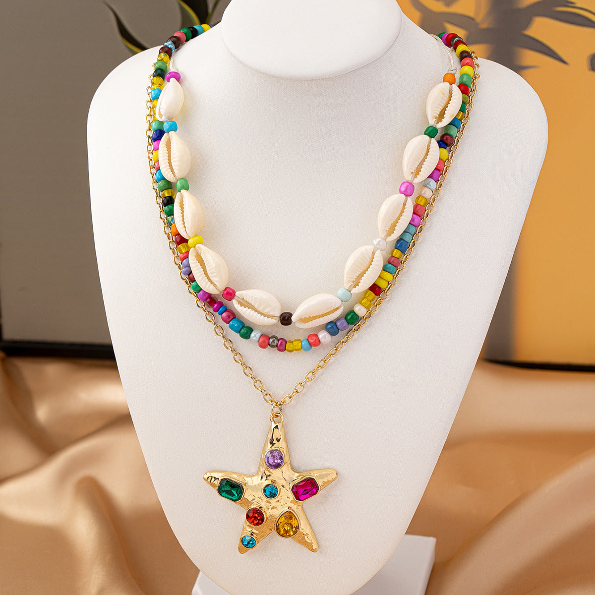 Planderful Vienna Verve Necklace – Bohemian Beach-Inspired Design