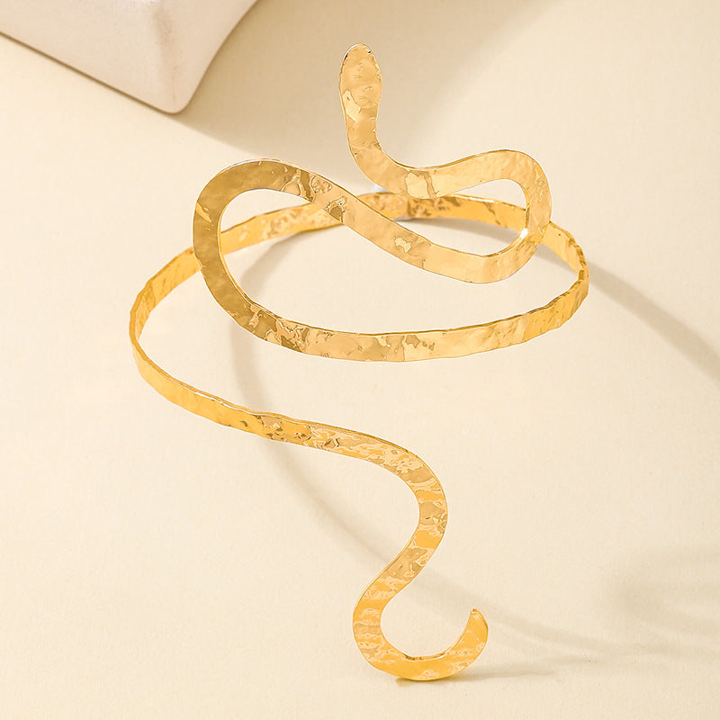 Planderful Vienna Verve Bracelet – Unique Punk Metal Snake Design