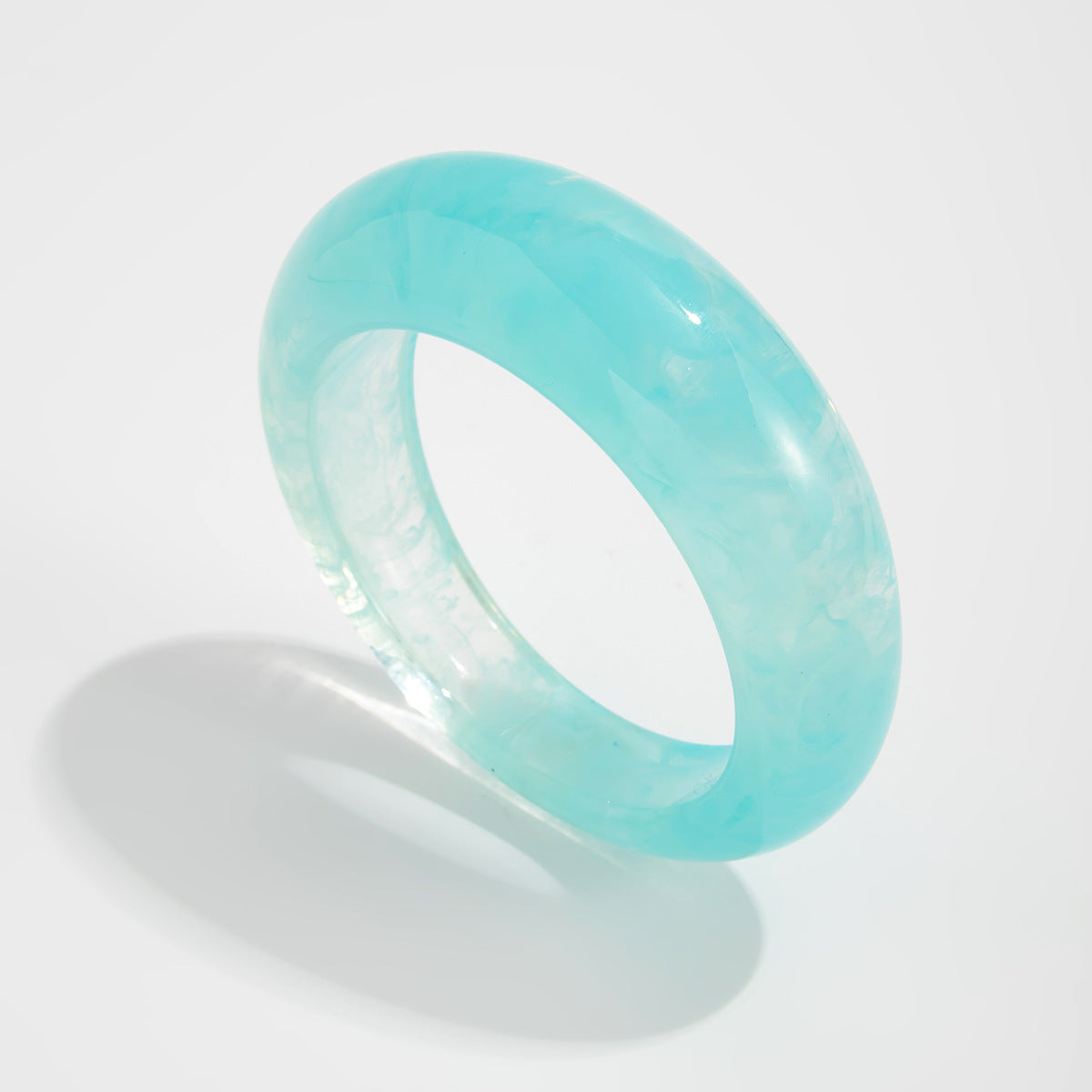 Planderful Geometric Personalized Bracelet For Women Translucent Liquid Style Statement Jewelry Vienna Verve