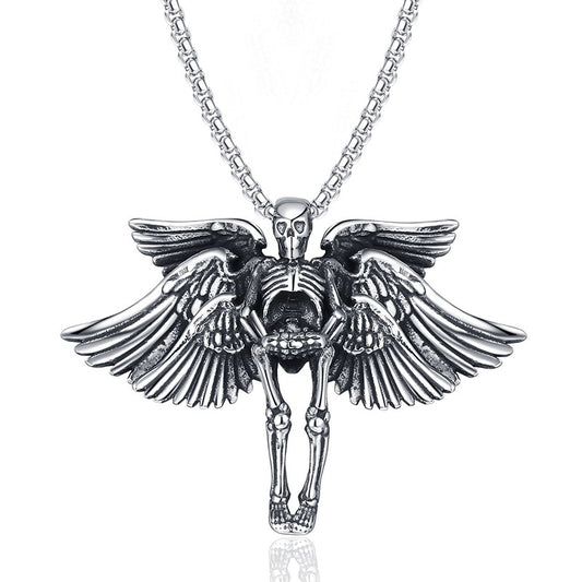 Steel Necklace – Vintage Everyday Genie Collection Inspired Pendant By Planderful