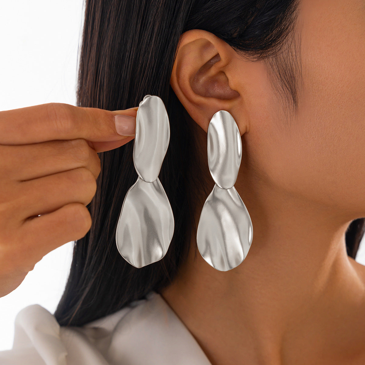 Planderful Vienna Verve Earrings – Exaggerated Geometric Design