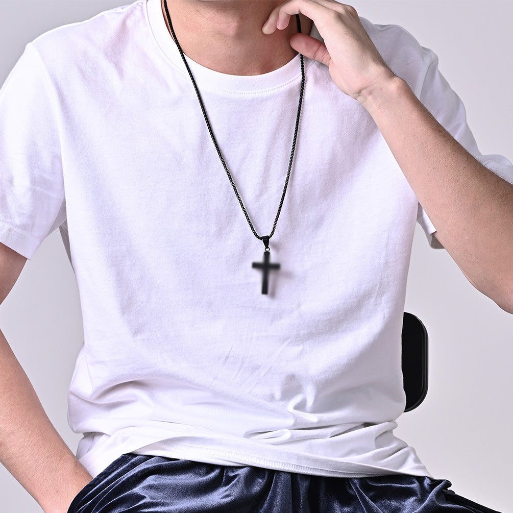 Stainless Steel Cross Necklace