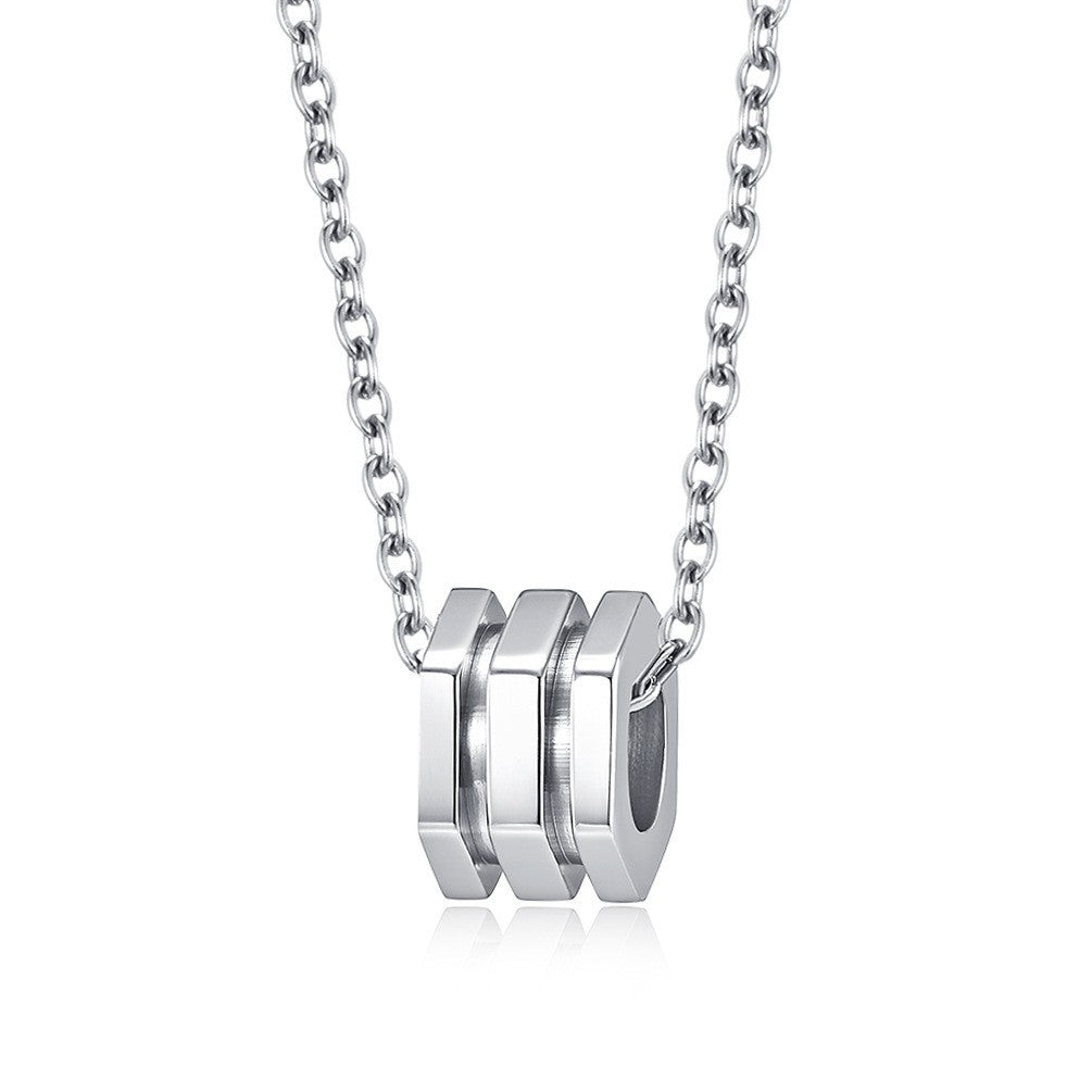 Stainless Steel Pendants — Four Designs