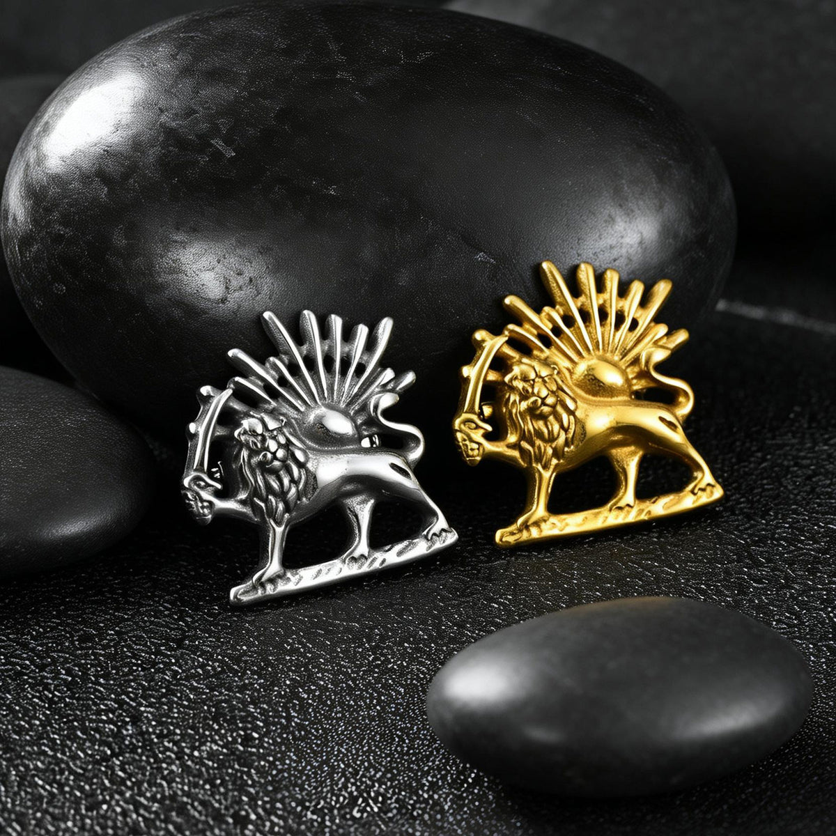 Lion Stainless Steel Pendant