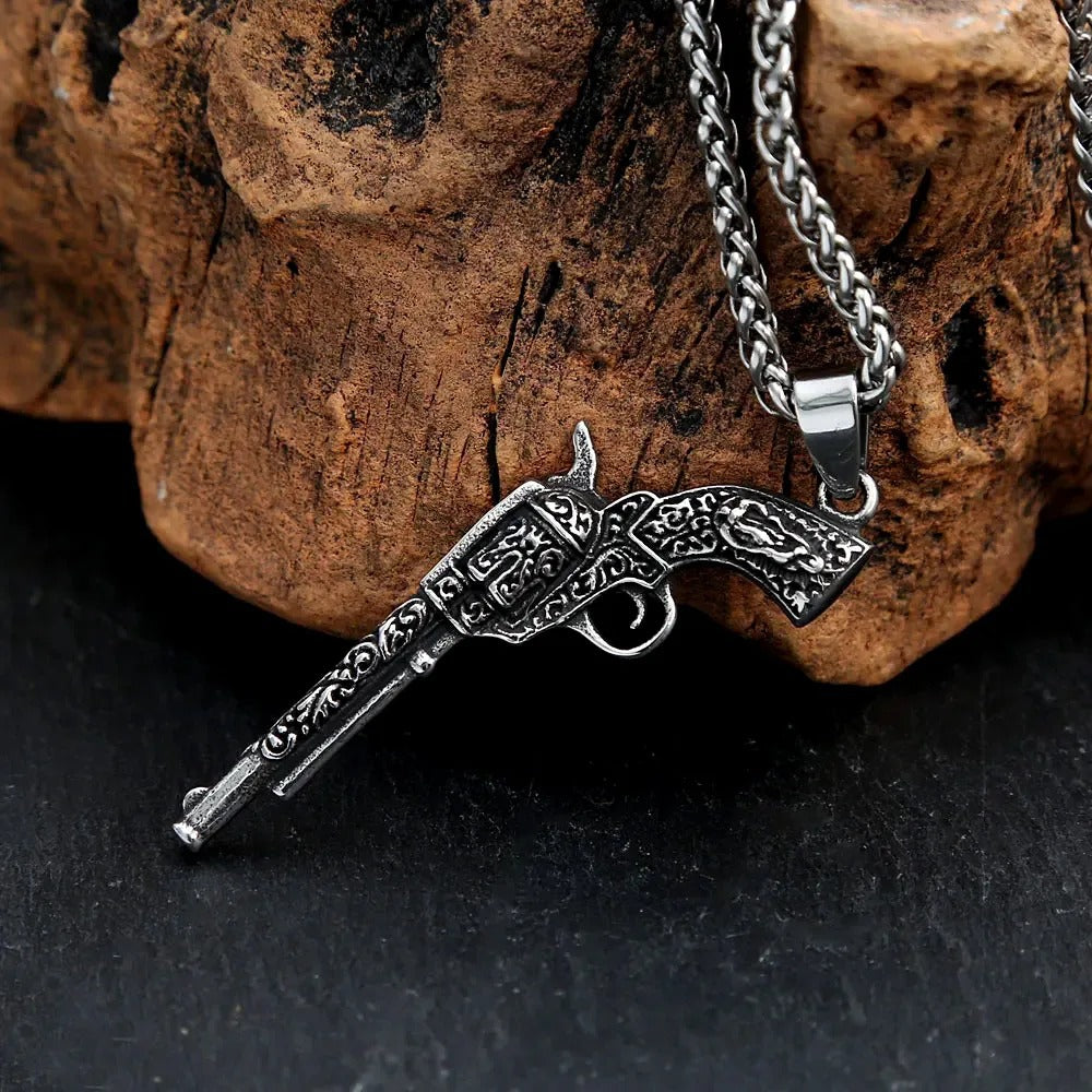 Punk Mold Stainless Steel Men's Pendant Necklace