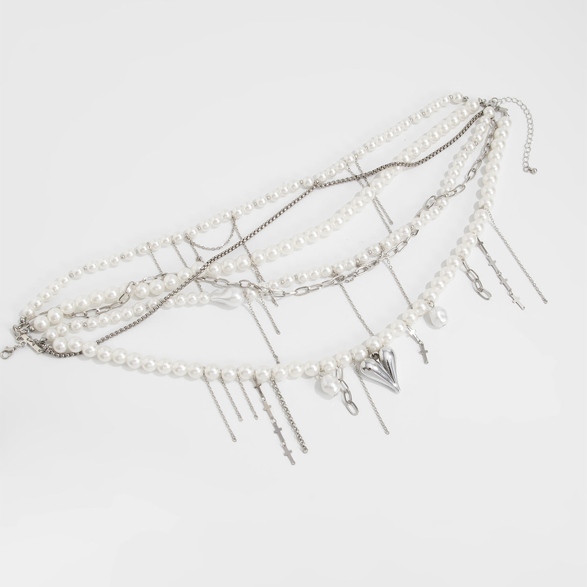 Planderful Vienna Verve Necklace – Elegant Multi-Layer Choker Design