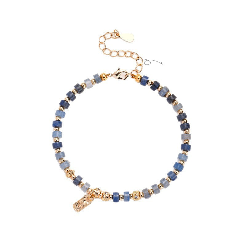 Blue Aventurine Adjustable Bracelet