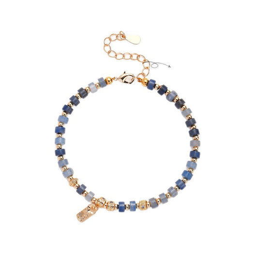 Blue Aventurine Adjustable Bracelet
