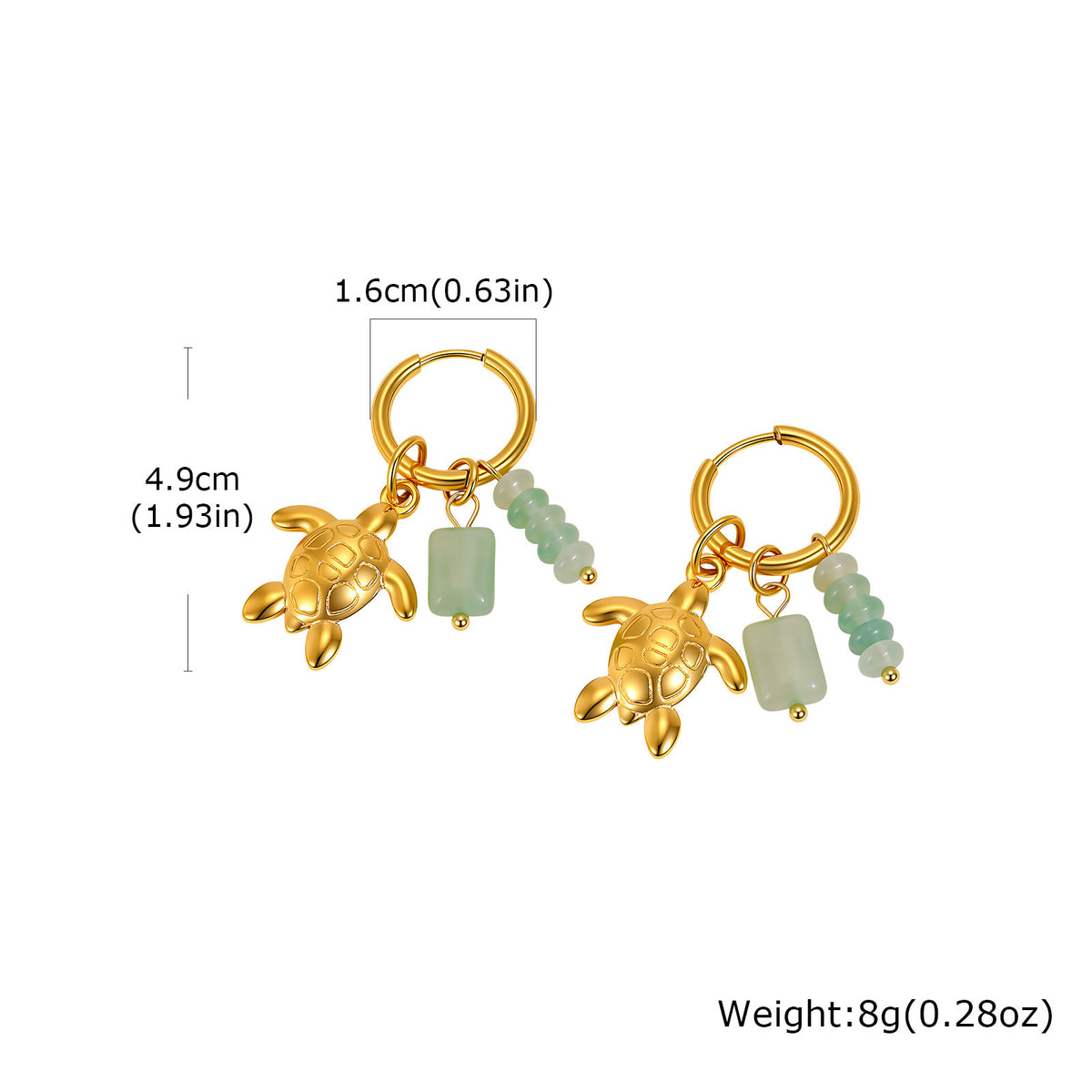 Modern Stainless Steel Earrings — Multiple Styles