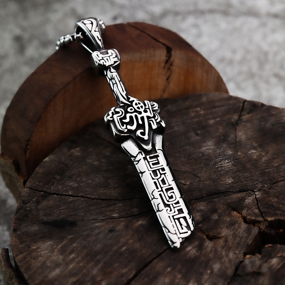 Personality Domineering Viking Pendant Fashion Rune Jewelry