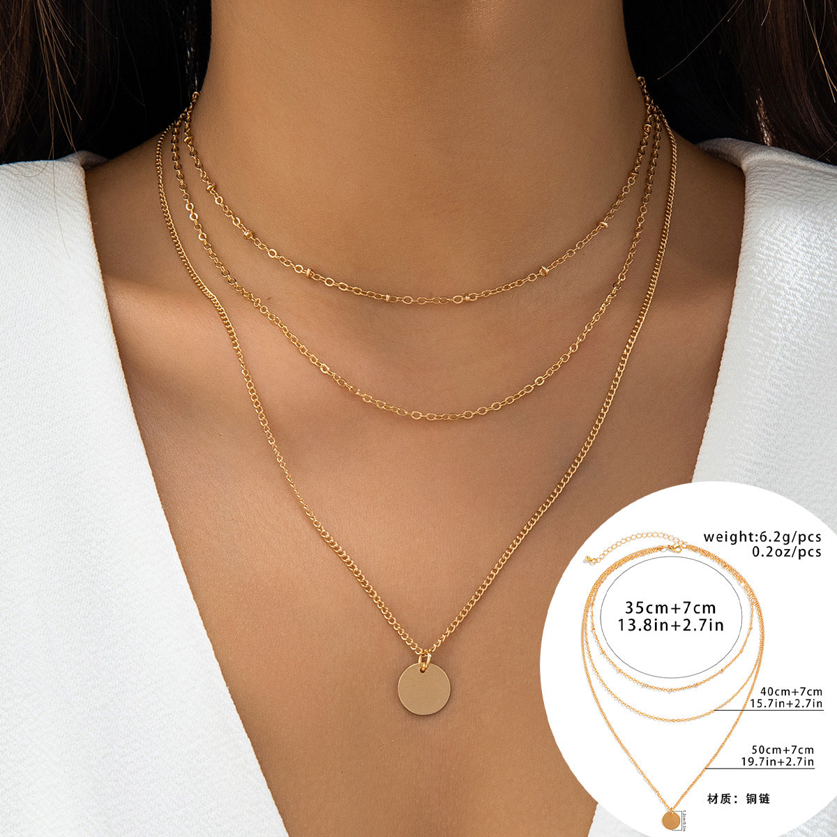 European and American Cross-border Classic Rhinestone Pendant Necklace with Imitation Pearls and Tassels