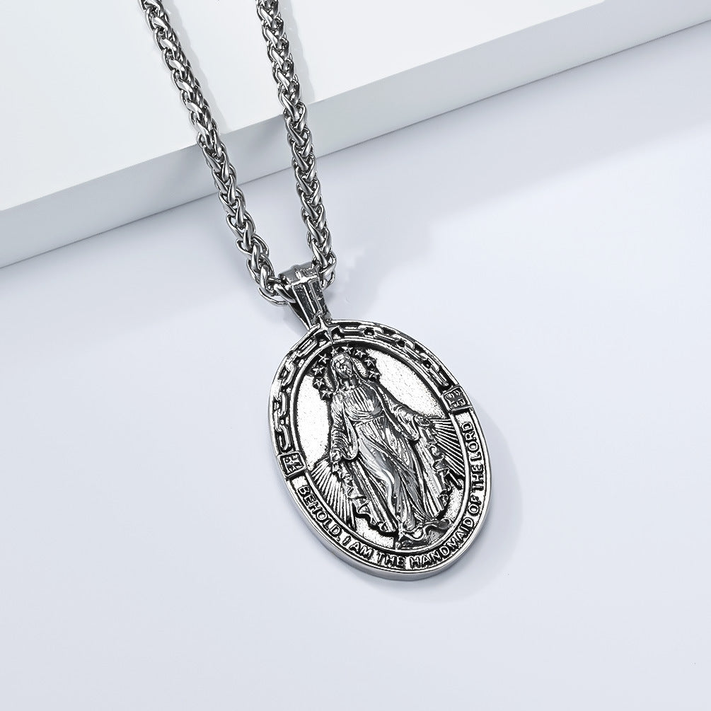 Stainless Steel Vintage Necklace