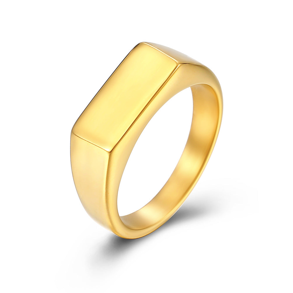 Steel Ring – Minimalist Unisex Everyday Wear
