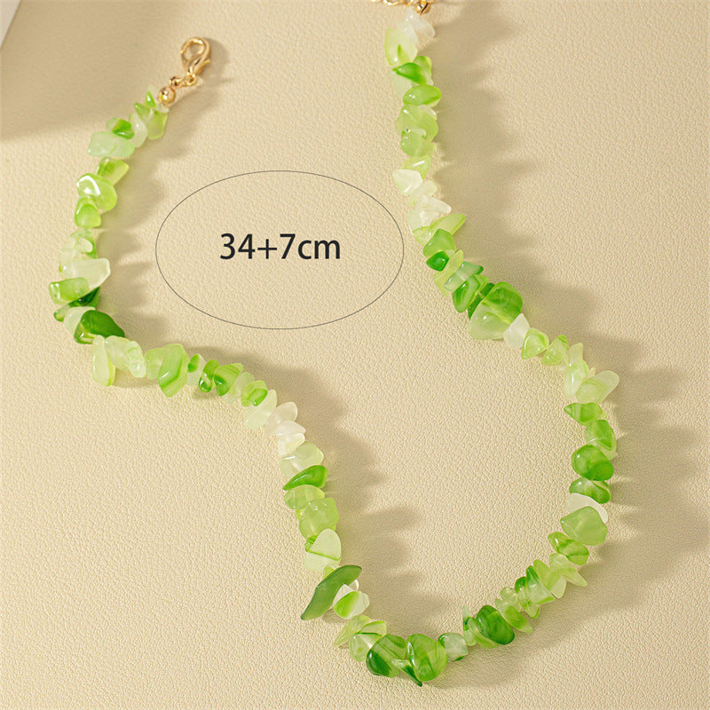 Crystal Stone Collar Necklace - Vienna Verve Collection