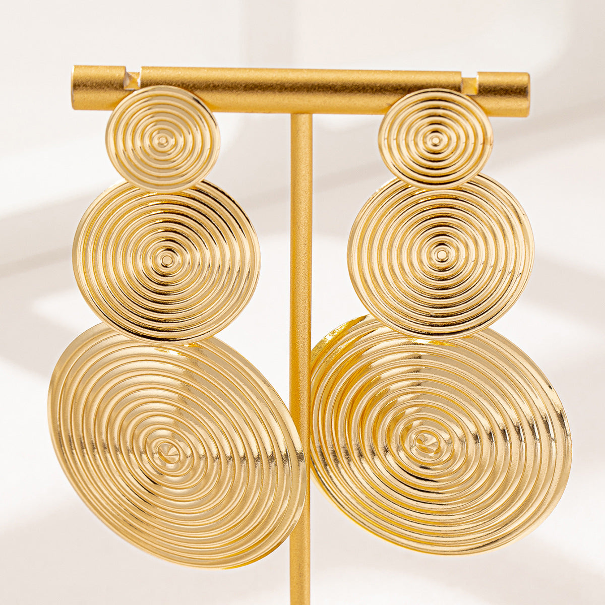 Planderful Vienna Verve Earrings – Fashionable Personalized Metal Design