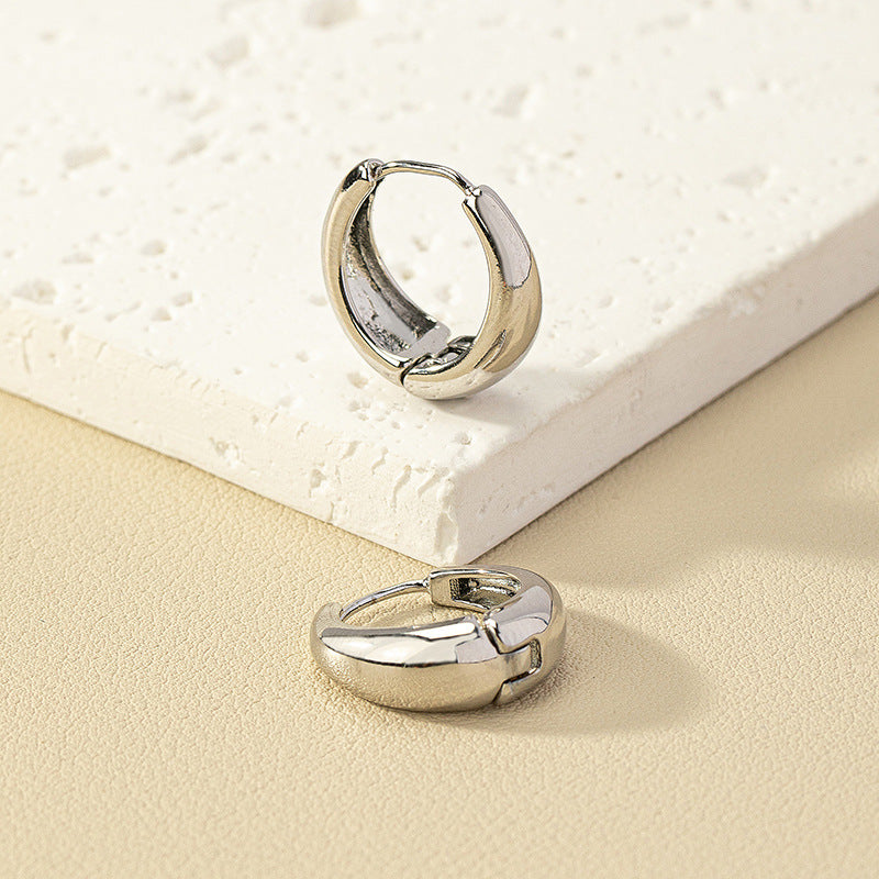 European Chic Vienna Verve Metal Earrings - Premium Quality