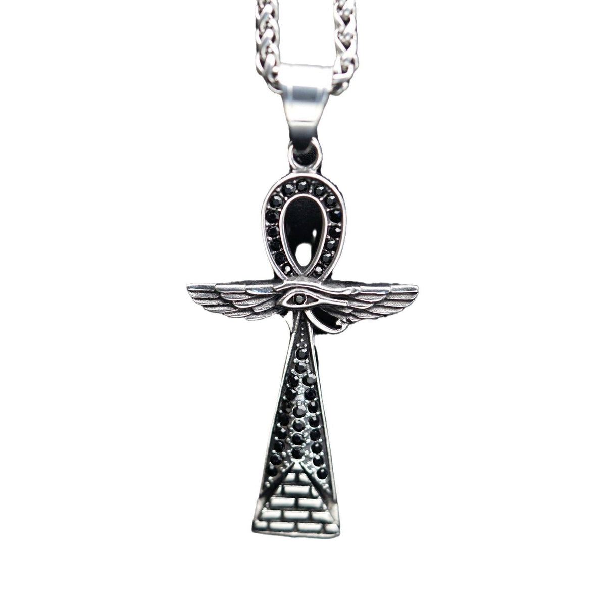 Cross European-American Men's Pendant Necklace