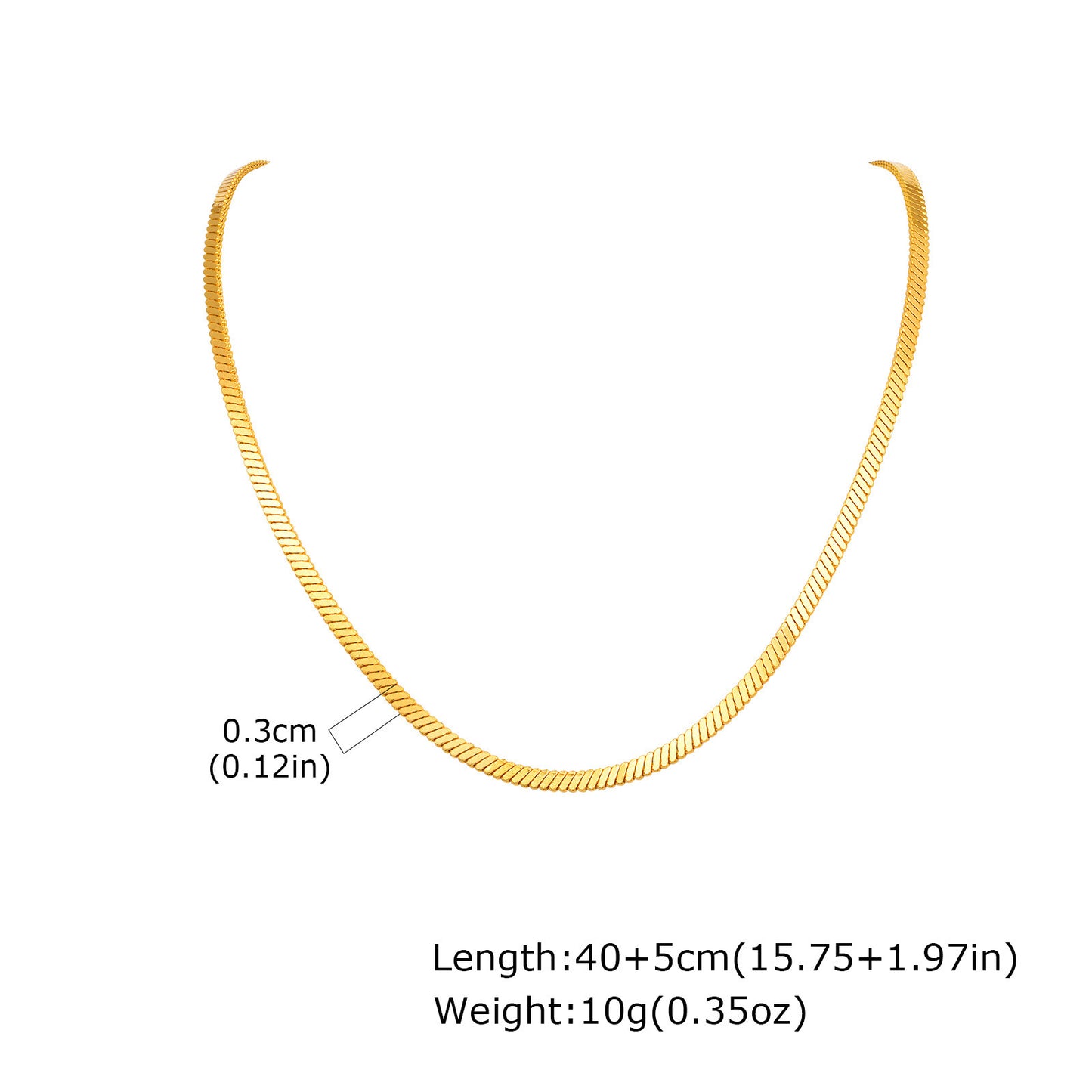 Blade Chains – Multi-Layer Love Necklace Stacked