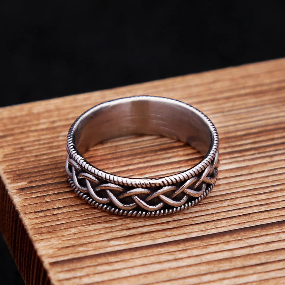 Vintage Special Stainless Steel Men's Ring