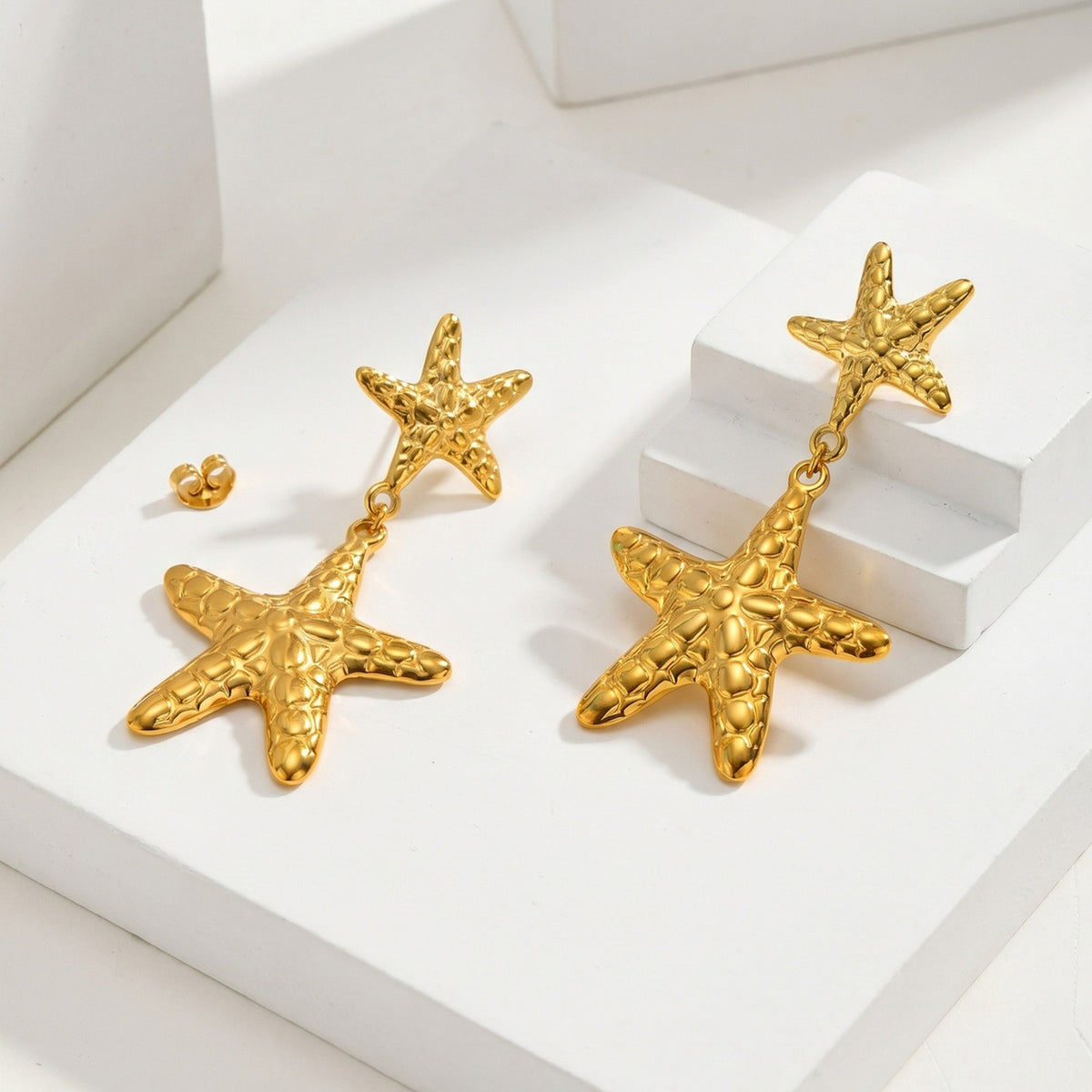 Modern Stainless Steel Earrings