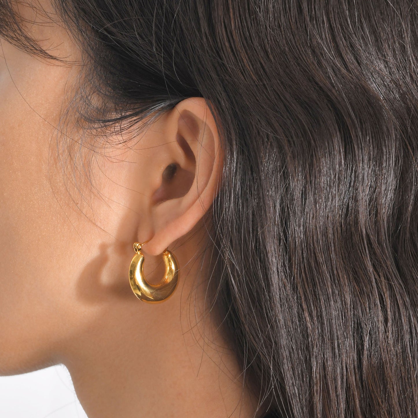 Cross-Border European And American Jewelry Stainless Steel Earrings