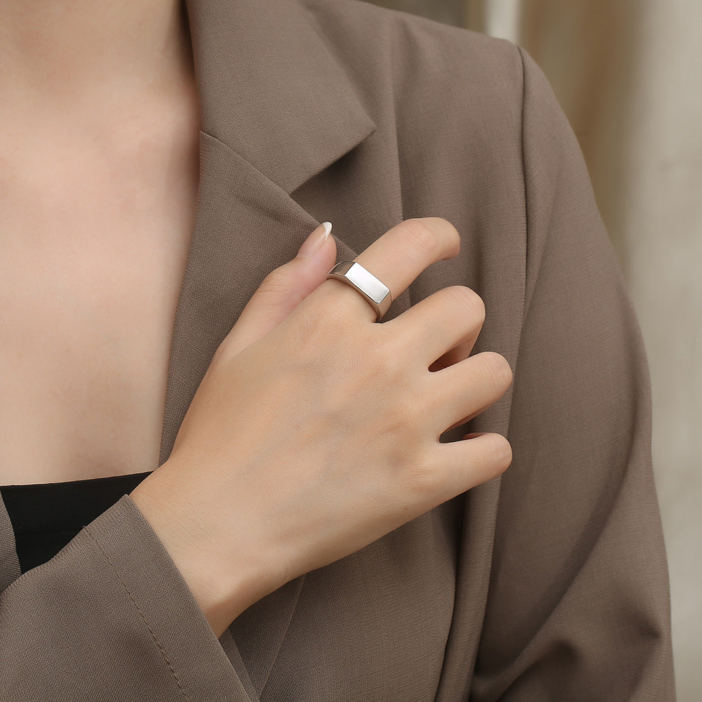 Steel Ring – Minimalist Unisex Everyday Wear