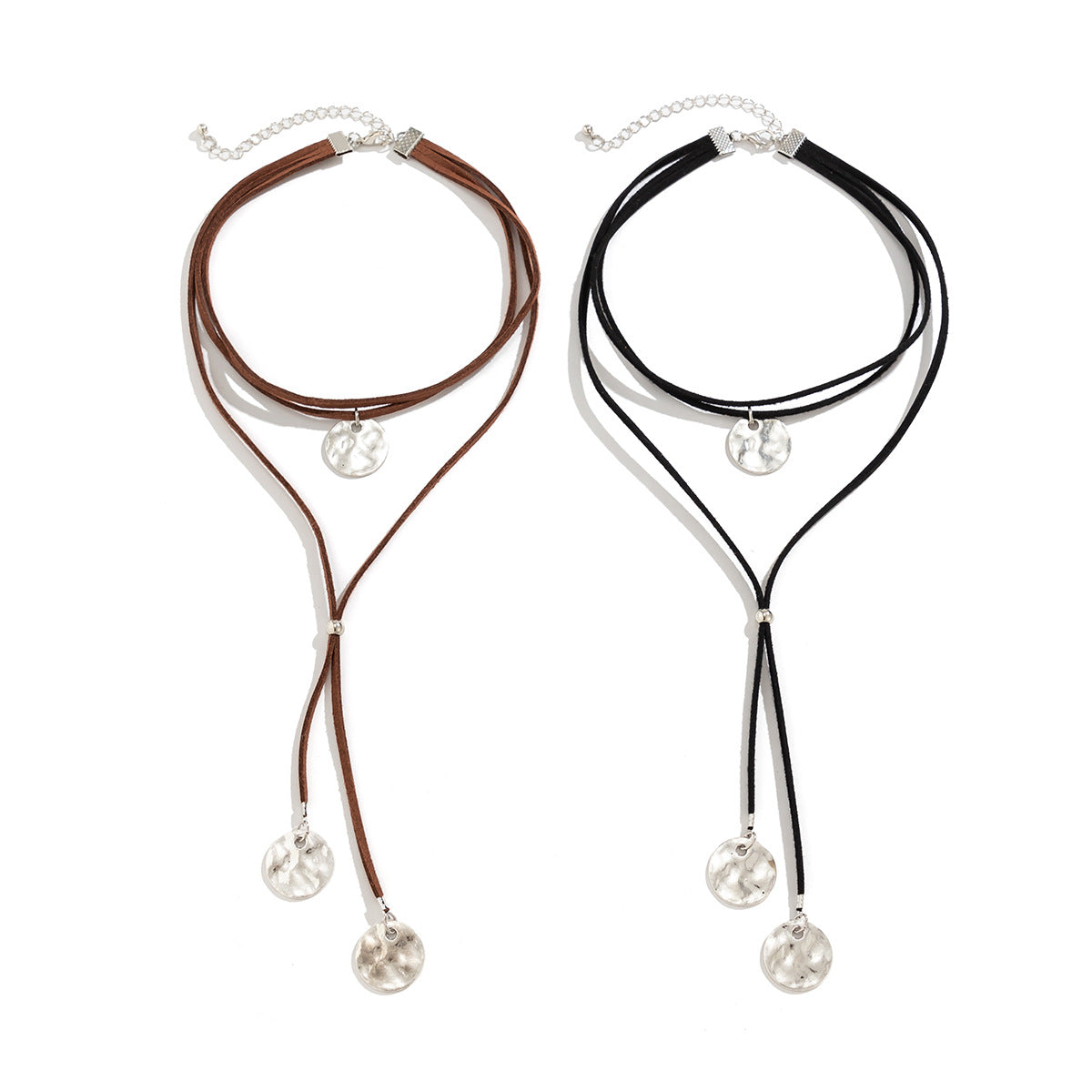 Velvet Tassel Bow Choker Necklace with Gothic Charm