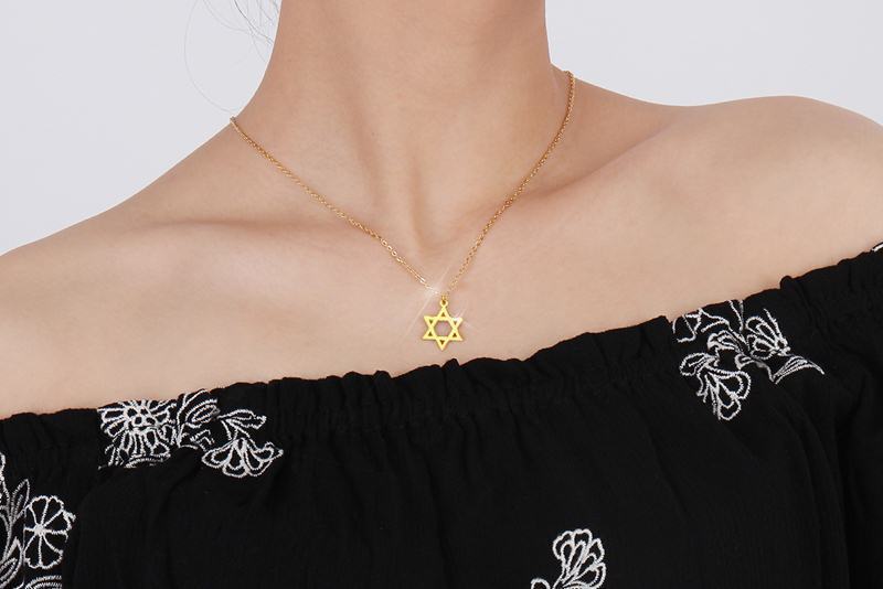 New Arrivals Trend Jewelry 46CM Titanium Steel Necklace Gold