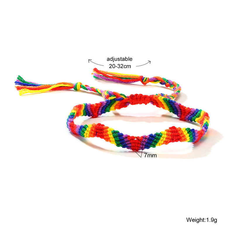 Braided Adjustable Stainless Steel Bracelet